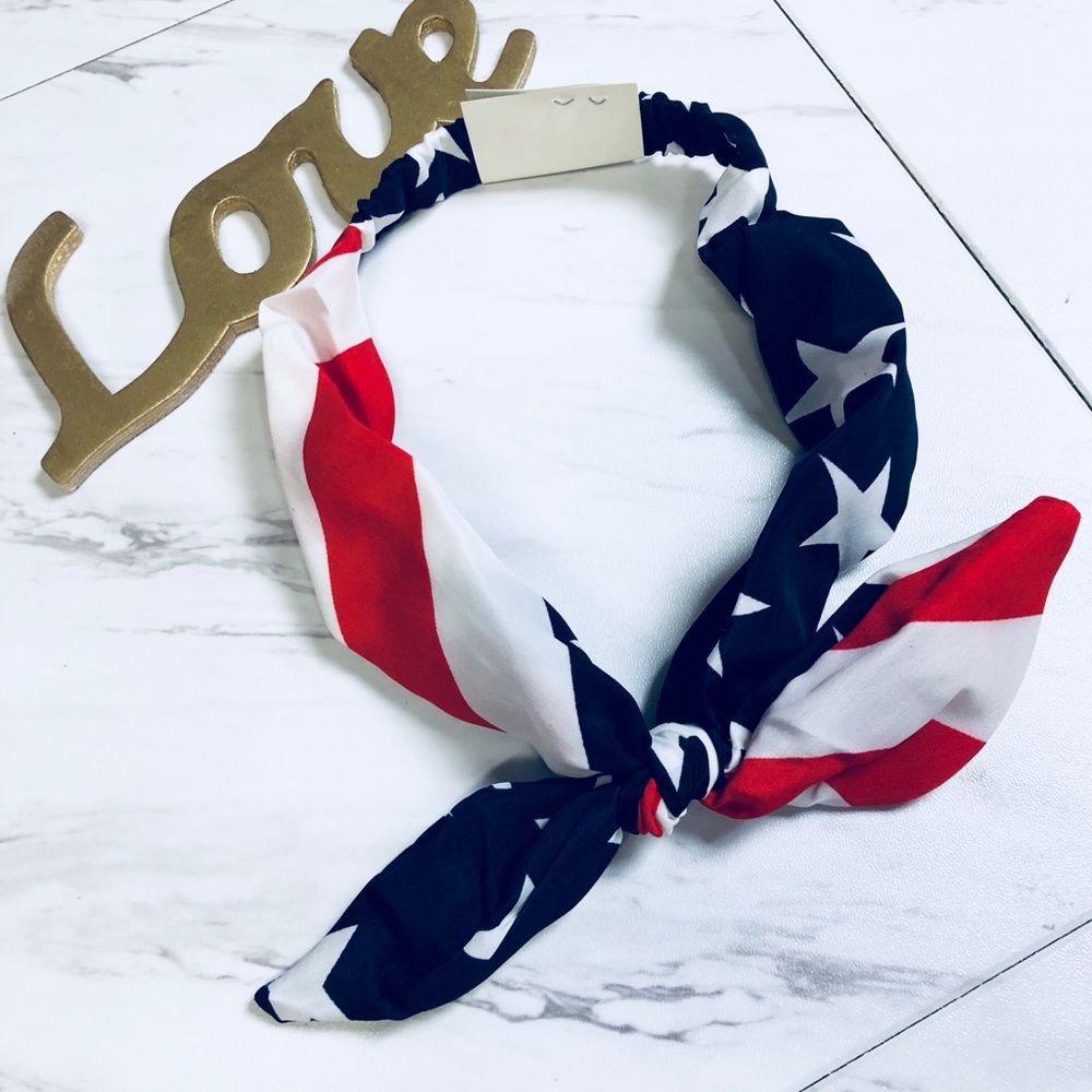 American flag women’s headband